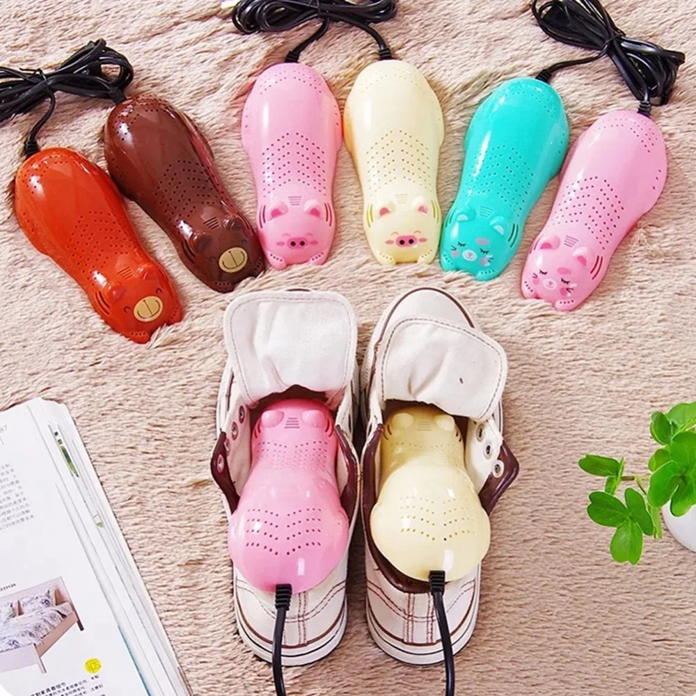 

220V 10W Cute Animal Cartoon Foot Protector Home Supplies Shoe Dryer Heater Device Warmer Protector Sterilizer