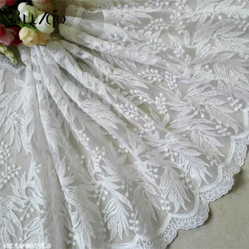 

buulqo 5 style handmade DIY Crafts High Quality Embroidered Ribbons Lace trim by meter for Sewing Wedding dress accessories