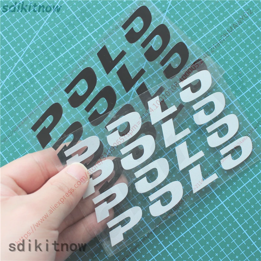 

2019 New 4pcs Car Door Handle Doorhandle Decal Sticker Styling Decoration For Volkswagen POLO 6r 9n sedan 2018 accessories