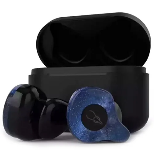 Sabbat X12 Pro TWS Bluetooth 5,0, беспроводные стерео наушники, Hi-Fi, мини наушники-вкладыши, гарнитура с шумоподавлением, чехол для зарядки - Цвет: Danim dark blue