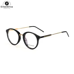 EE Винтаж очки Для женщин очки кадр круглые очки кадр Для Мужчин Оптический кадр очки Óculos де Грау Masculino