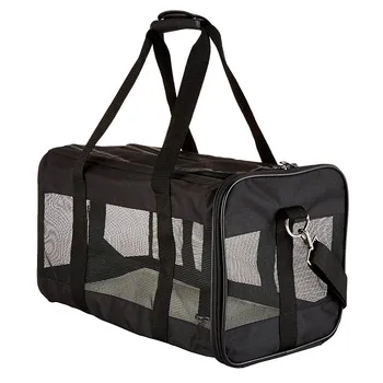 

Portable Pet Travelling Bag Breathable Soft-Sided Dog Cats Travel Carrier E2S