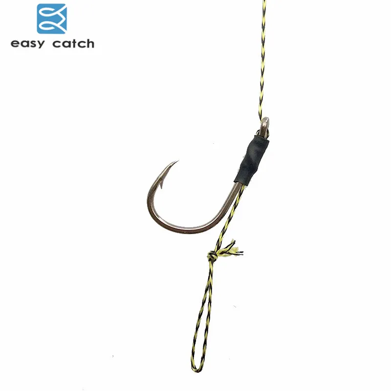 Easy Catch 8 шт. рыболовные снасти для ловли карпа плетеная нить 8340 крючков поворотные