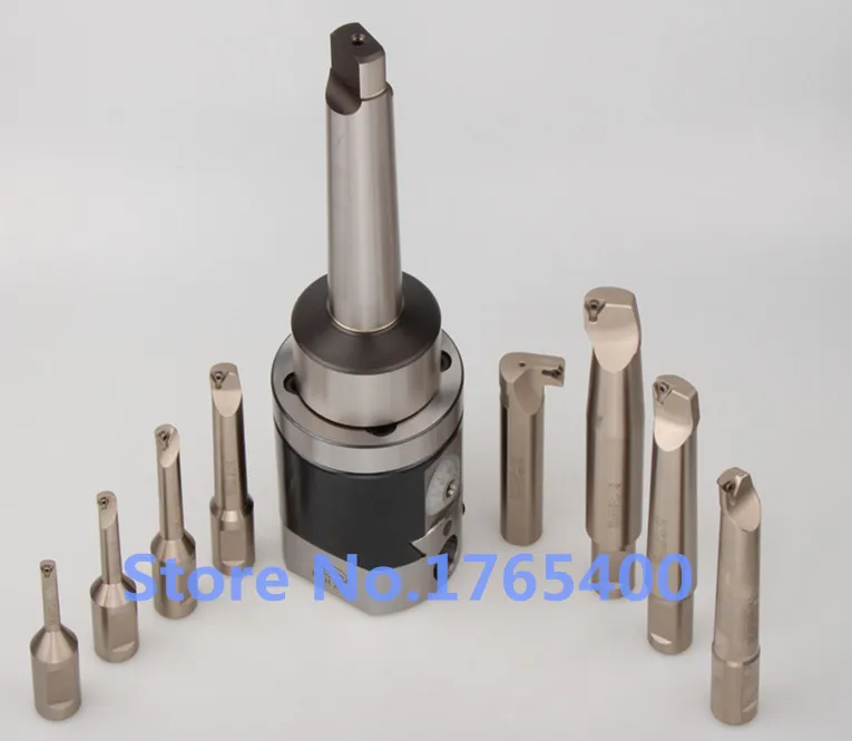 

Precision NBH2084 8-280mm Boring Head System+MT3 (A) M12 Holder+8pcs 20mm Boring Bar Boring rang 8-280mm Boring Tool Set