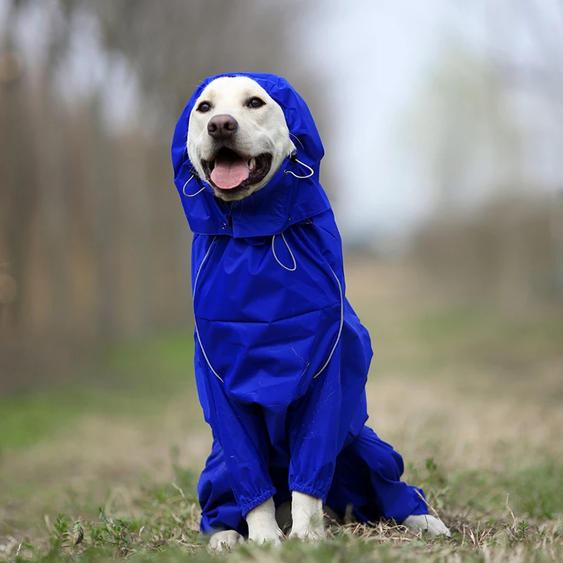 DogMEGA Reflective and Waterproof Raincoat for Dog