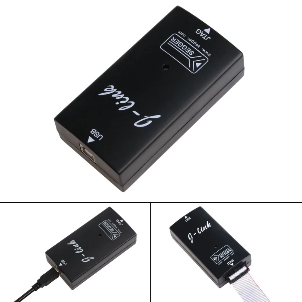 1 шт. пластиковый высокоскоростной J-LINK JLink V8 USB ARM эмулятор JTAG отладчик J-LINK V8 эмулятор