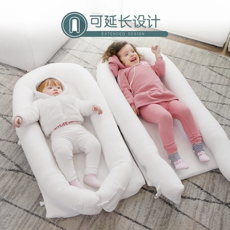 Эргономичный дизайн портативная кроватка многофункциональная кровать для новорожденных с простым матрасом бионический дизайн детская кровать для сна