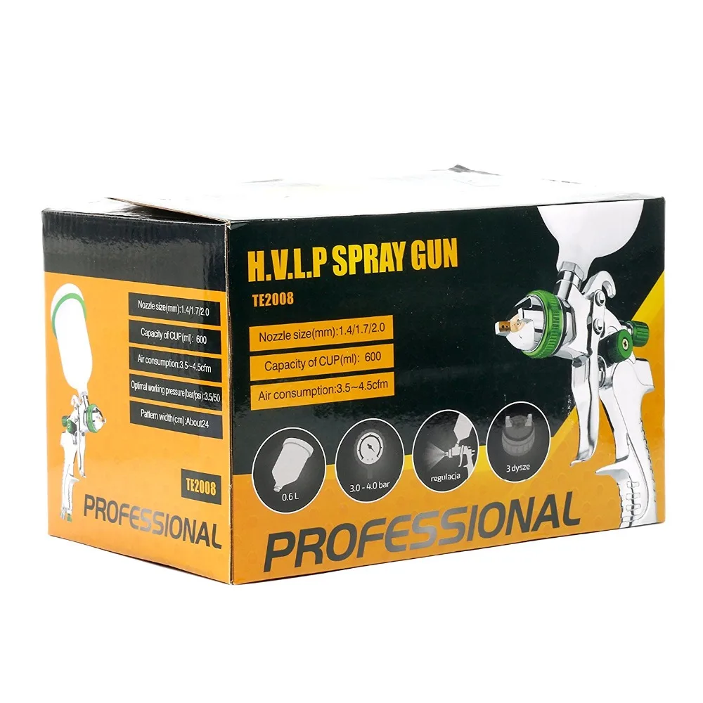 Пневматический пистолет распылитель hvlp 1 4 мм 7 2 0 мм|hvlp spray gun|paint gunspray gun |