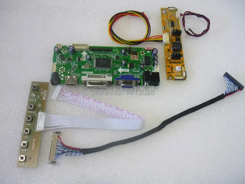 M.NT68676.2A(HDMI+DVI+VGA+Audio) 15 inches - 27 LCD screen LED controller board DIY kits | Электроника