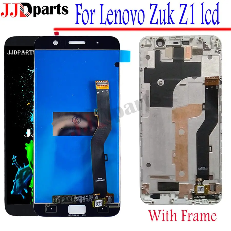 

For 5.5" Lenovo ZUK Z1 LCD Display Touch Screen Digitizer Assembly With Frame Z1221 Screen Replacement For Lenovo ZUK Z1 Display