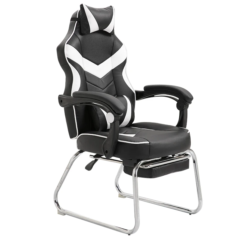 

Adjustable Gaming Chair Gaming Racing Office Modern Gaming Chair Office Computer Simple Around Bow Seat Synthetic Leather
