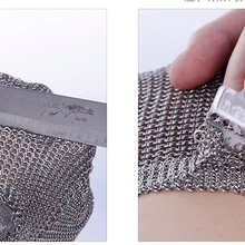 Декупаж резиновых перчаток для резиновой промышленности для резьбы, прочные перчатки из нержавеющей стали, сварные перчатки