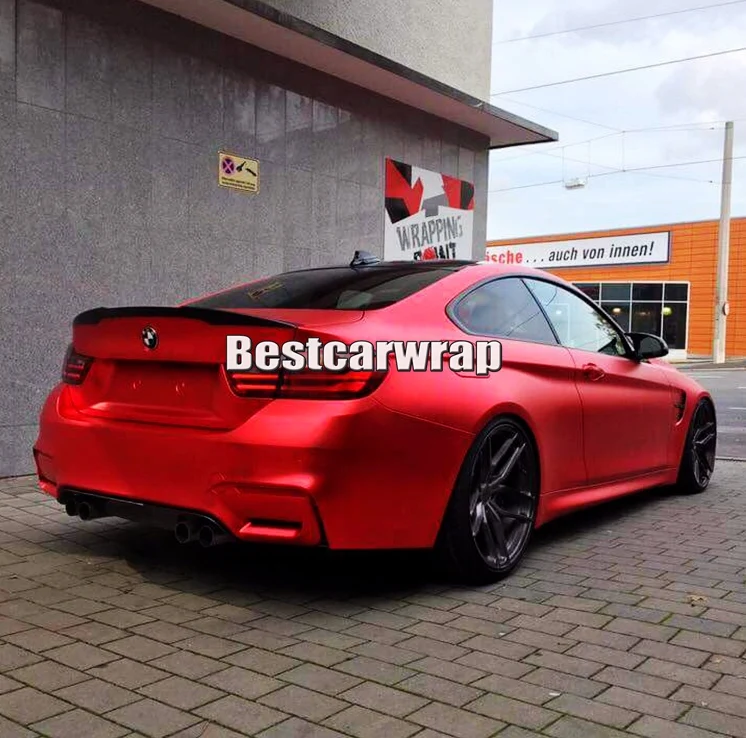 Pellicola Autoadesiva In Vinile Rosso Opaco Per Auto - 30x150 Cm Con Strumenti Di Installazione - Foto 13