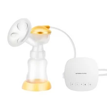 2016 Nouvelle arrivée Plus Pratique USB SANS BPA Pompe Du Sein Puissant Mamelon Aspiration Du Sein Électrique Tire-lait Maman Amour