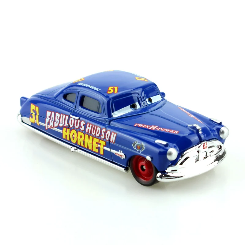 Disney Pixar Cars Сказочный Hudson Hornet 1:55 литой бренд игрушки из металлических сплавов