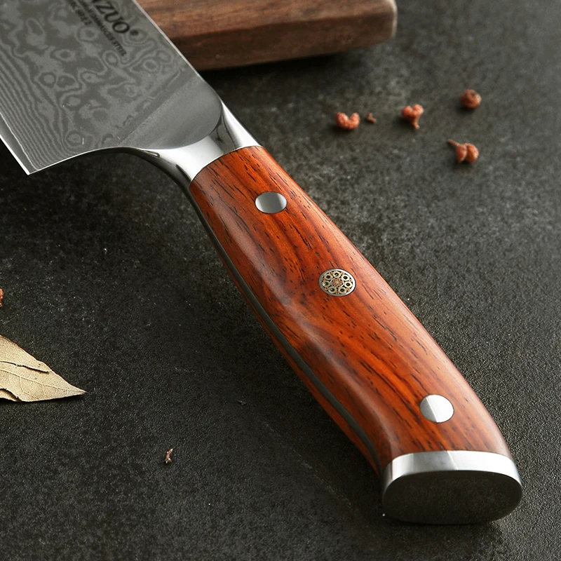  XINZUO 8.5'' Chef Knife Japanese Damascus Forged Steel Kitchen Knife Professional Gyutou Knives Sta - 32839796891