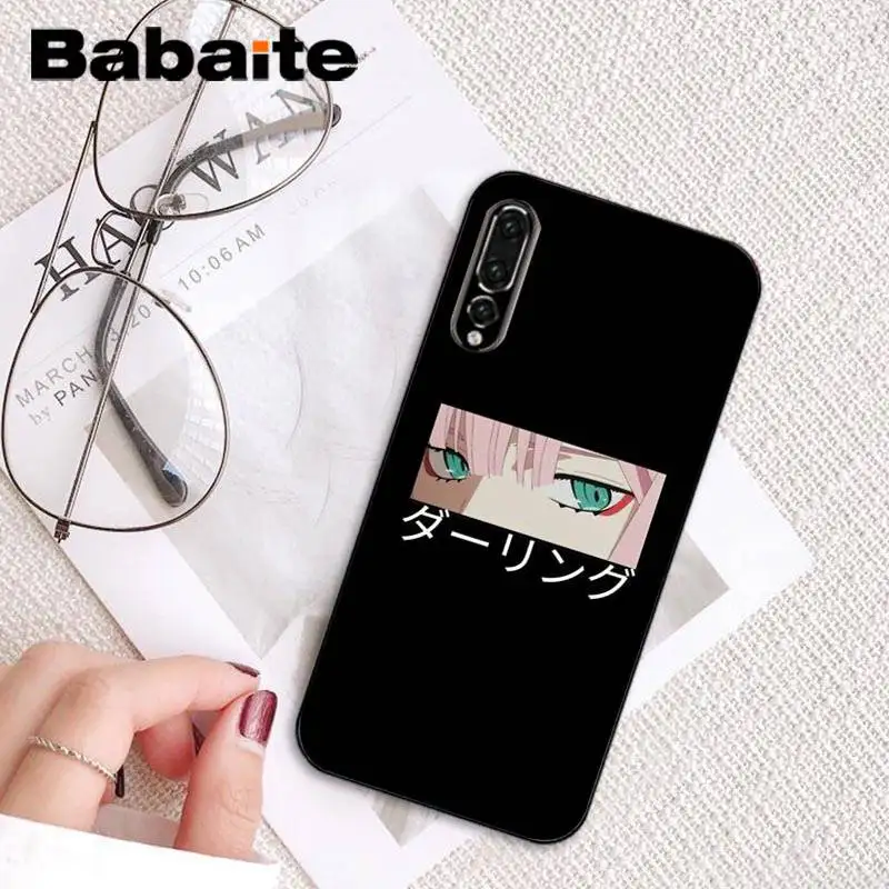 Beautiful eyes of cartoon anime girl