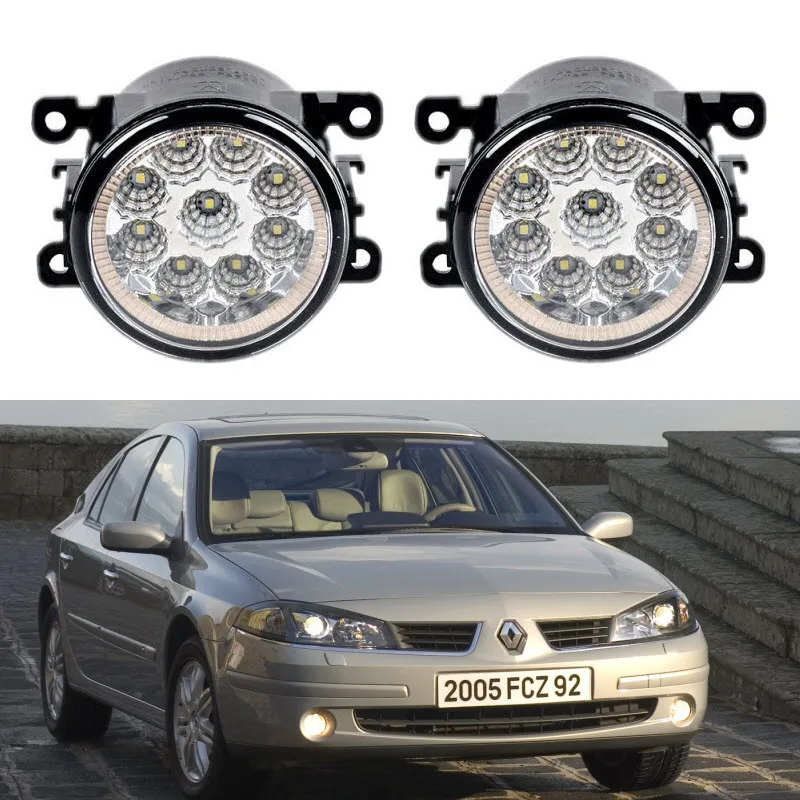 

Car-Styling For Renault Laguna 2 2001-2007 9-Pieces Led Fog Lights H11 H8 12V 55W Fog Head Lamp