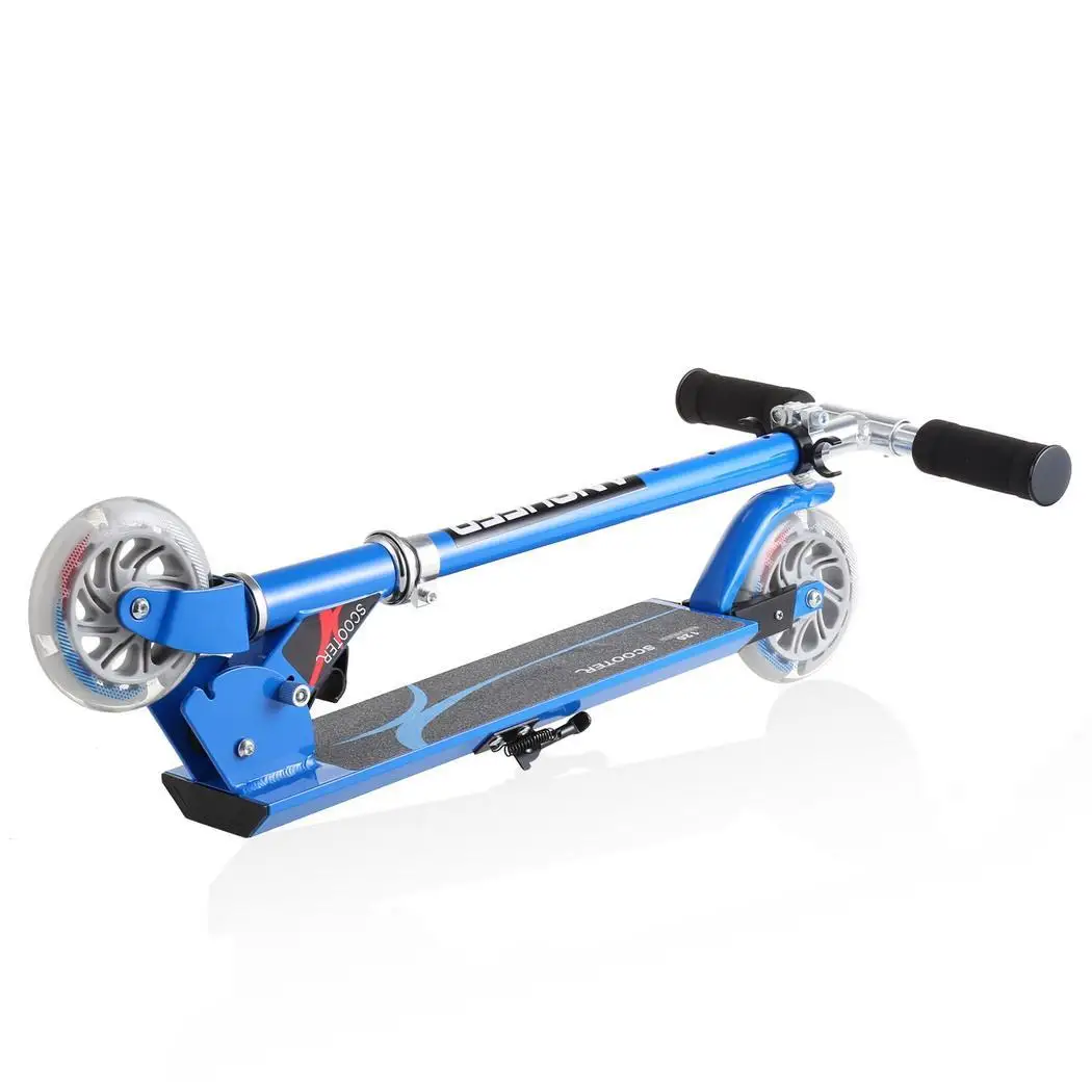 ANCHEER Children Kick Scooter Wheels Adjustable Aluminum Alloy T-Style Design Light LED Foldable Foot Kick Scooter ANCHEER Children Kick Scooter Wheels Adjustable Aluminum Alloy T-Style Design Light LED Foldable Foot Kick Scooter