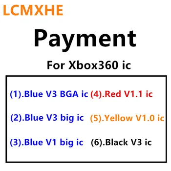 

(10PCS) Black V3 Yellow V1.0 Red V1.1 Blue V1 Blue V3 BGA big IC for Xbox 360 repair parts