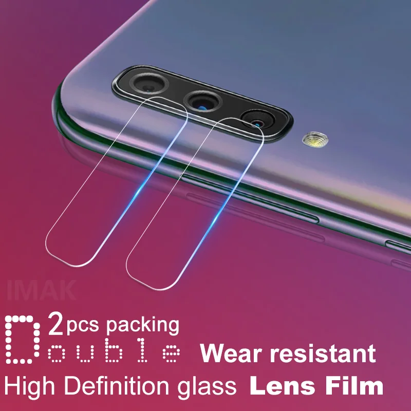 

imak 2pcs HD Camera Lens Tempered Glass For Samsung Galaxy A70 A50 A40 A30 Camera Protective Film Glass for Samsung A70 A60 A 70