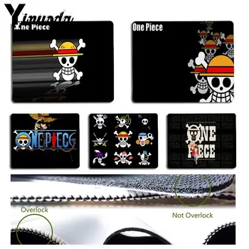 

Yinuoda One Piece's crew pirate flag Skull signs Pad to Mouse Game Size for 180x220x2mm and 250x290x2mm Small Mousepad