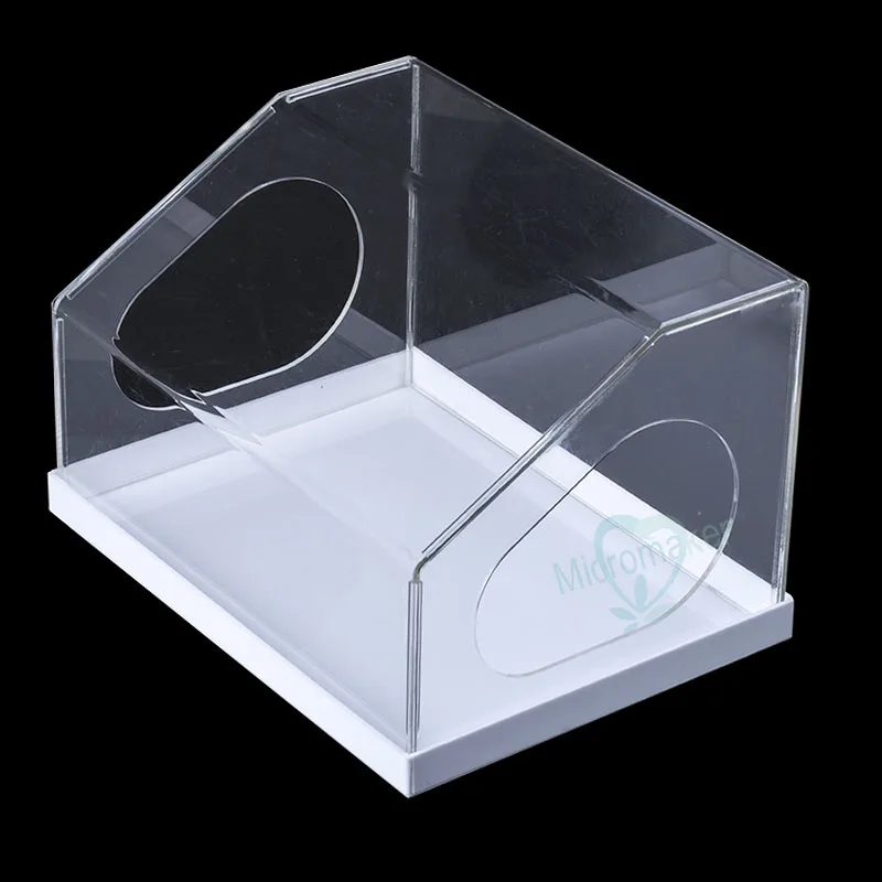 

New Dental Grinding Polishing Box Case Lapping Protector Acrylic Holder