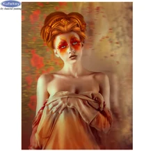 DIY фото на заказ Алмазная картина красота Алмазная мозаика для девочек Алмазная вышивка распродажа 5D Diy Полная квадратная дрель домашний декор