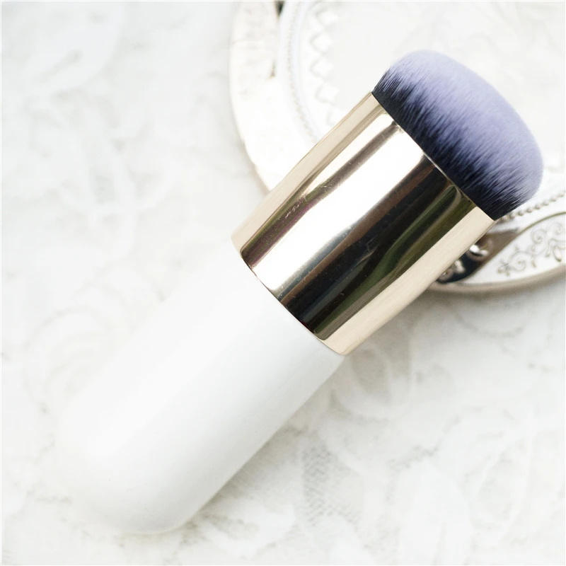 Hot chubby pier foundation make up brushes  flat the portable BB cream makeup brush Professional Beauty tools maquiagem S400
