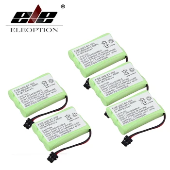 

ELEOPTION 5PCS/lot High quality Ni-MH 800mAh 3.6V Rechargeable Cordless Home Phone Battery for Uniden BT-909 BT909