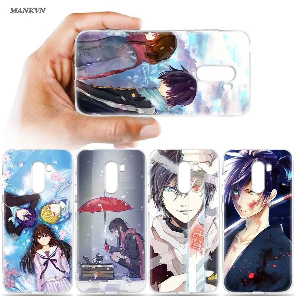

Noragami Anime Cartoon Case for Xiaomi Mi Play A2 8 Lite Redmi A1 S2 6 6A Note 4X 4 5 6 Pro Plus Poco F1 Silicone Cover Cases