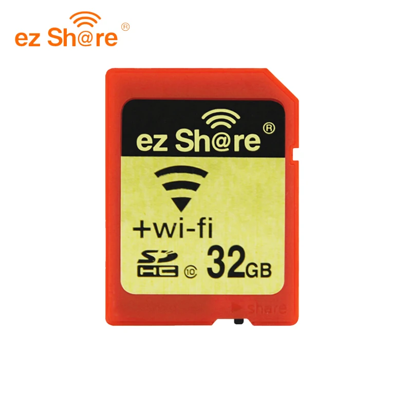 Original EZ share Memory sd wifi 32gb 16G wireless Share Card 4g 8g Class 10 64g 128g for canon/nikon/sony card Free card reade