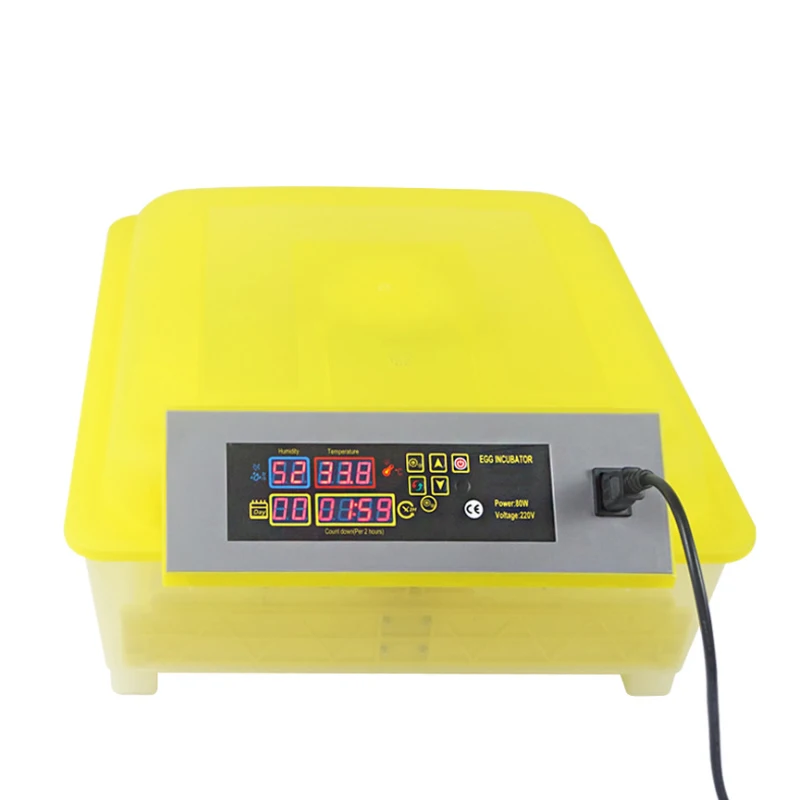 56 Egg Incubator Digital Fully Automatic Mini Egg Hatching Turning Machine