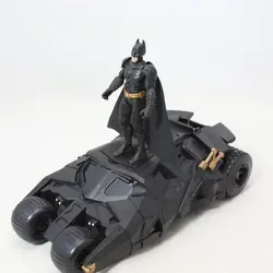 Batman Batmobile черный автомобиль игрушечные лошадки фигурку DC фильм коллекция детские игрушки обувь для мальчиков на день рождения Рожде