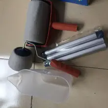 Креативный мульти-функция краски профессиональная расческа Комплект легко валик для краски набор с ручкой удлинитель