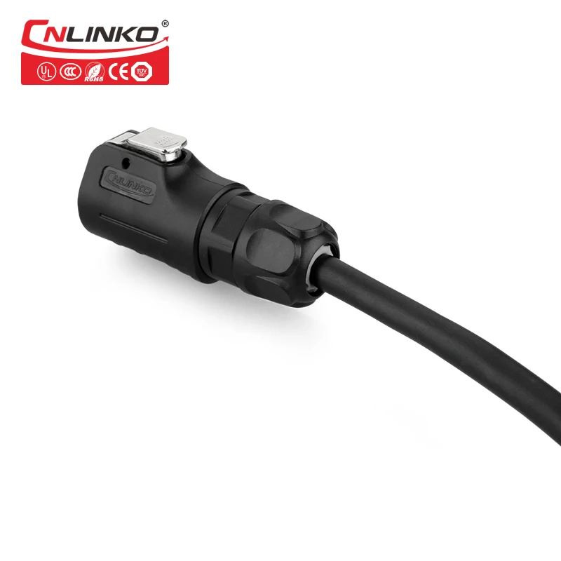 Серия CNLINKO LP M12 водонепроницаемый IP65 разъем 6 контактный AC DC Электрический штекер