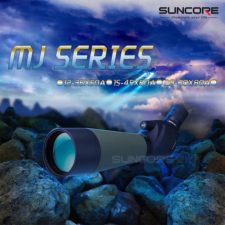 Suncore mj15-45x60a Открытый Охота диапазон Монокуляр один-ручной фокусировки прицел для штатива бинокль телескоп
