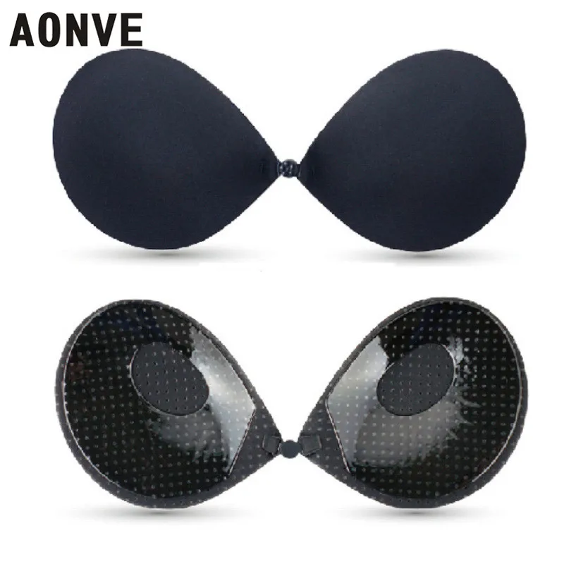 AONVE Adhesive Strapless Bras Seamless Bralet Backless Sexy Silicone