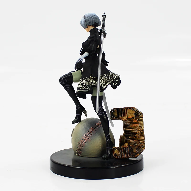 Игрушечная фигурка NieR Automata 14 см YoRHa 2B № 2 Тип B с мечом Коллекционная модель