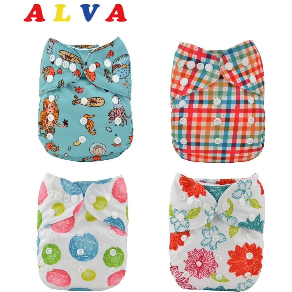 ALVABABY Cloth Diapers One Size Reusable Washable Pocket Nappy Insert U Pick ALVABABY Cloth Diapers One Size Reusable Washable Pocket Nappy Insert U Pick