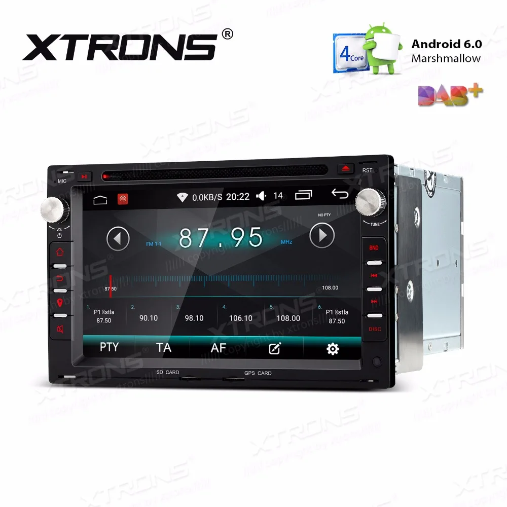 XTRONS 7 &quotавтомобильный dvd плеер Android 6 0 GPS навигации для vw Volkswagen BORA PASSAT B5 Jetta GOLF