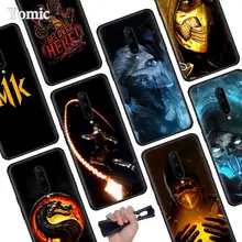 Mortal Kombat Black Soft Case for Oneplus 7 Pro 7 6T 6 Silicone TPU Phone Cases Cover Coque Shell