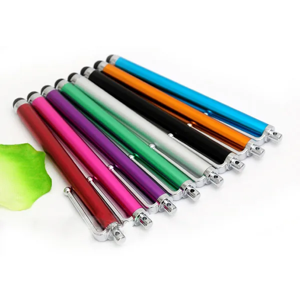 

New Universal Aluminum Touch Pen Screen Stylus Long For iPhone, For Samsung ,For Huawei Etc Tablet Laptops 100pcs