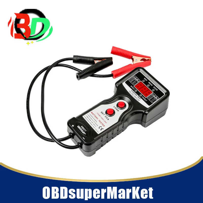 

ORIGINAL Battery Tester allsun All-Sun EM577 6V 12V CCA Digital Automotive Battery Analysis Charging Voltage Starter Motor