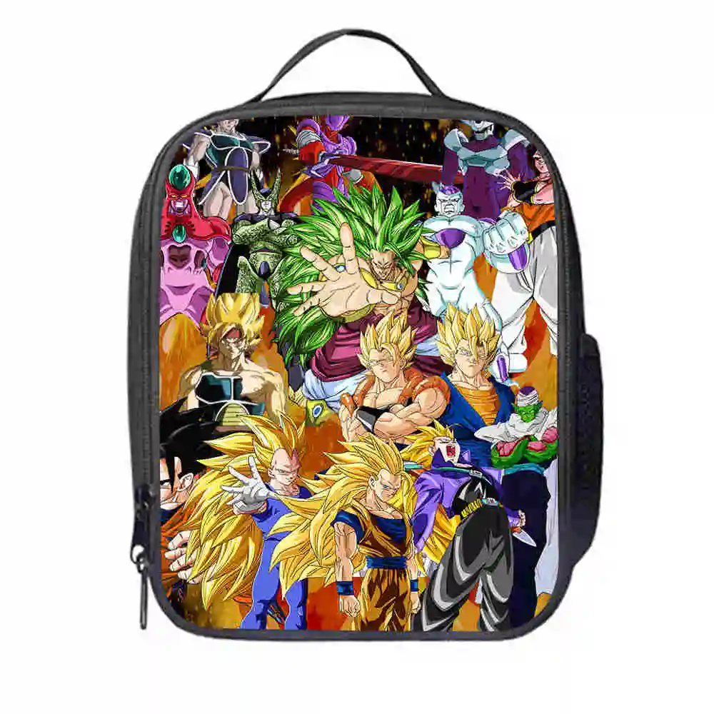 

Dragon Ball Lunch Bag Animal Customized Goku Anime Women Men Teenagers Boys Girls Kid School Thermal Cooler Insulated Tote Box