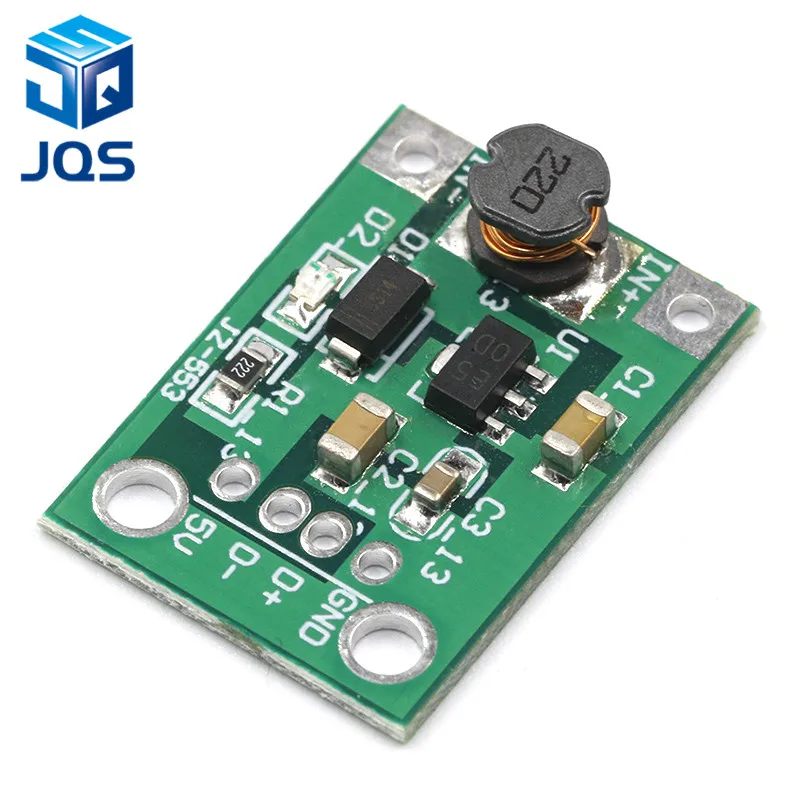 

5PCS DC-DC Boost Converter Step Up Module 1-5V to 5V 500mA Power Module voltage converter