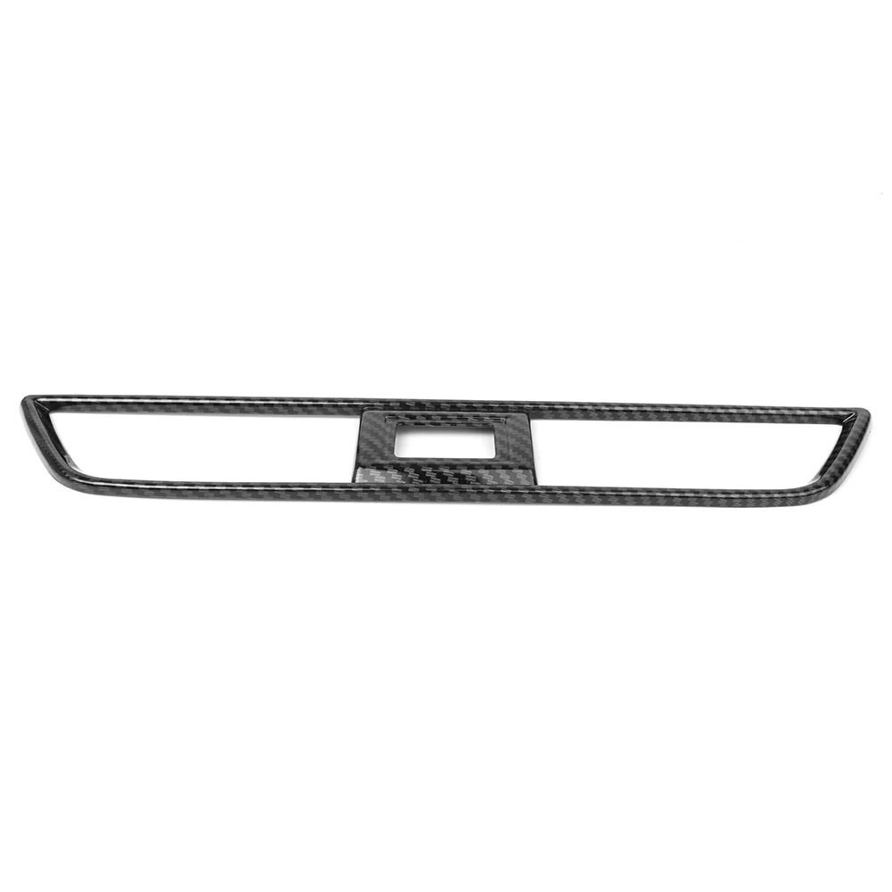 For Honda Accord 2018 Carbon Fiber Center Dashboard Air Vent Outlet Cover Trim