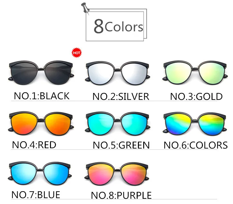 Винтажные Солнцезащитные очки "кошачий глаз", женские солнцезащитные очки "кошачий глаз" в стиле ретро,, фирменный дизайн, UV400, модные очки, UV400