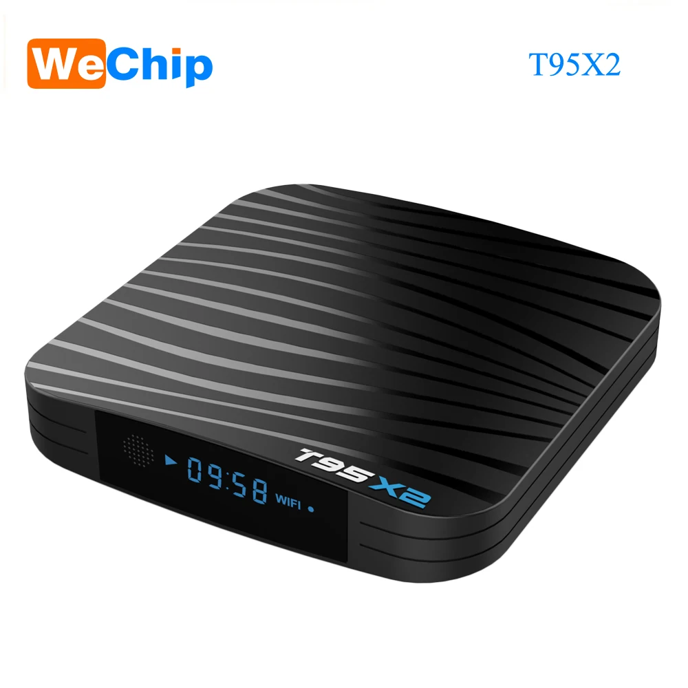 T95 X2 Android tv box android 8,1 Amlogic S905X2 четырехъядерный cortex-a 4G/32GB Поддержка 4K H.265 vp9 smart tv ip tv box медиаплеер