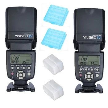 

2 PCS YONGNUO YN560 IV III 2.4G Wireless Flash Speedlite for Canon 6D 7D 70D 5D2 5D3 700D 650D,YN-560 IV for Nikon D800 D610 D90